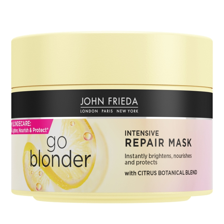 John Frieda Sheer Blonde Go Blonder Intensiv reparationsmask - 250 ml i gruppen SKÖNHET & HÄLSA / Hår & Styling / Hårvårdsprodukter / Hårinpackning hos TP E-commerce Nordic AB (D17225)