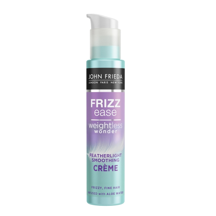 John Frieda Frizz Ease Weightless Wonder Featherlight Smoothing Crème - 100 ml i gruppen SKÖNHET & HÄLSA / Hår & Styling / Hårvårdsprodukter / Hårolja hos TP E-commerce Nordic AB (D17229)