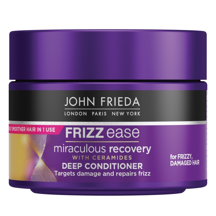 John Frieda Frizz Ease Miraculous Recovery Deep Conditioner - 250 ml i gruppen SKÖNHET & HÄLSA / Hår & Styling / Hårvårdsprodukter / Balsam hos TP E-commerce Nordic AB (D17232)