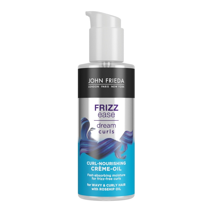 John Frieda Frizz Ease Dream Curls Curl Defining Oil - 100 ml i gruppen SKÖNHET & HÄLSA / Hår & Styling / Hårvårdsprodukter / Hårolja hos TP E-commerce Nordic AB (D17236)
