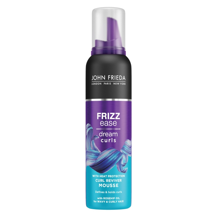 John Frieda Frizz Ease Dream Curls Curl Reviver Mousse - 200 ml i gruppen SKÖNHET & HÄLSA / Hår & Styling / Hårstylingprodukter / Hårmousse hos TP E-commerce Nordic AB (D17237)