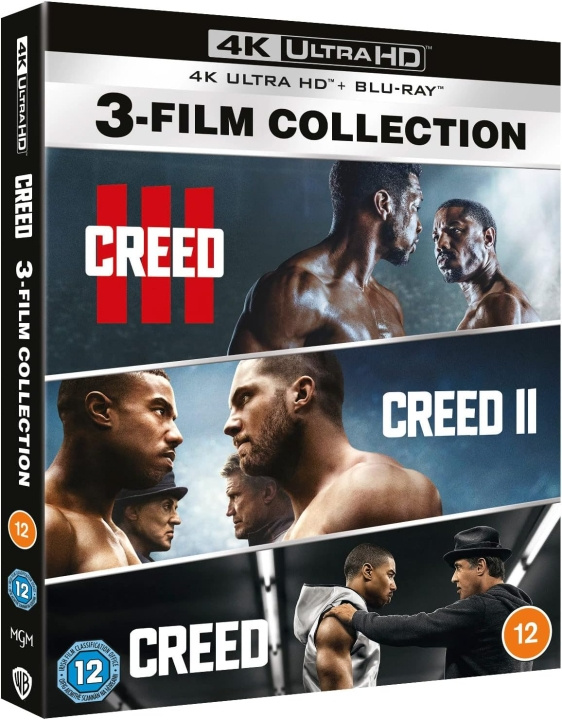 Creed / Creed II / Creed III 4K Ultra HD + Blu-Ray i gruppen HEMELEKTRONIK / Ljud & Bild / TV & Tillbehör / Filmer / Blu-ray hos TP E-commerce Nordic AB (D17266)