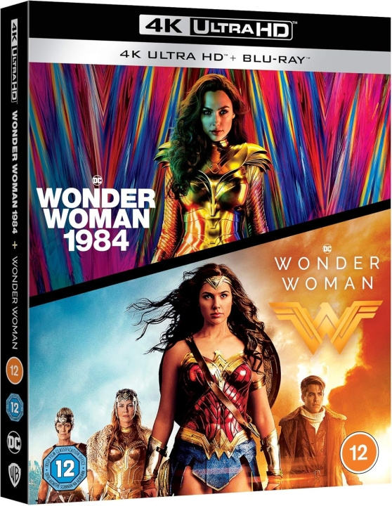 Wonder Woman / Wonder Woman 1984 4K Ultra HD + Blu-Ray i gruppen HEMELEKTRONIK / Ljud & Bild / TV & Tillbehör / Filmer / Blu-ray hos TP E-commerce Nordic AB (D17269)