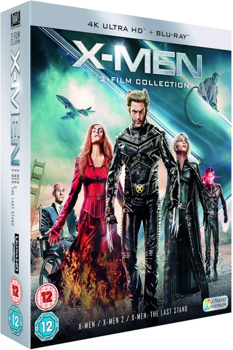 X-Men / X-Men 2 / X-Men 3 - The Last Stand 4K Ultra HD + Blu-Ray i gruppen HEMELEKTRONIK / Ljud & Bild / TV & Tillbehör / Filmer / Blu-ray hos TP E-commerce Nordic AB (D17270)