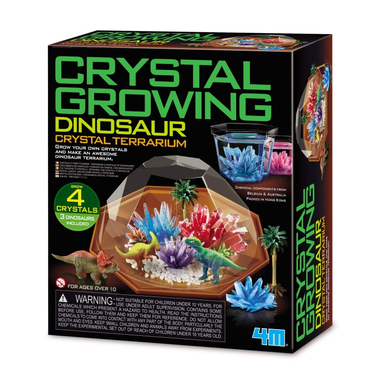 4M Kristallodling / Dinosaurie-kristallterrarium (EU) - (4M-03926) i gruppen LEKSAKER, BARN- & BABYPRODUKTER / Leksaker / Experiment & DIY hos TP E-commerce Nordic AB (D17274)