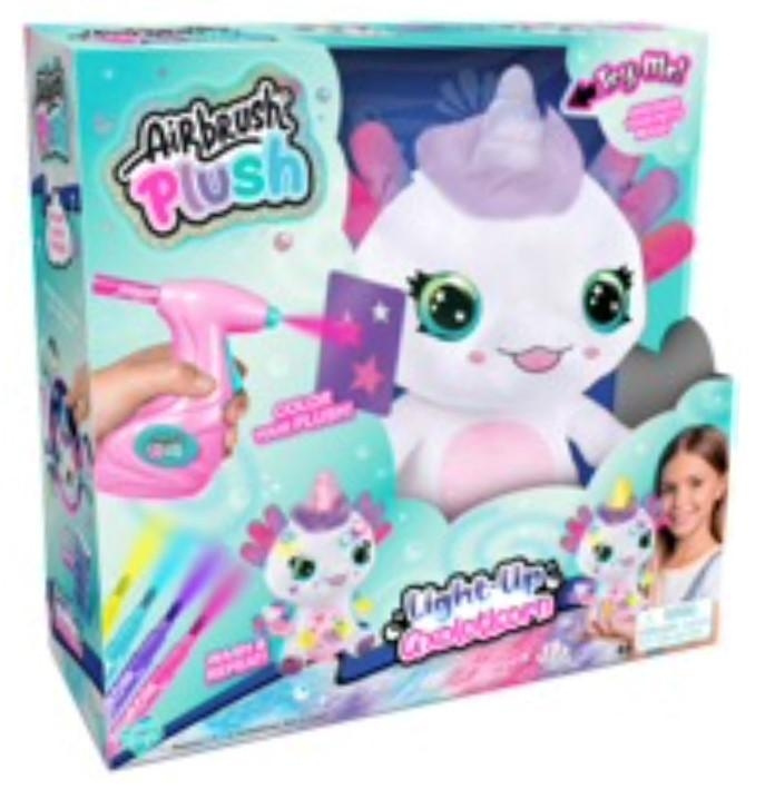 Airbrush Plush Axolotlcorn - (11048) | LEKSAKER, BARN- & BABYPRODUKTER - Babyleksaker - Gosedjur | GameStuff