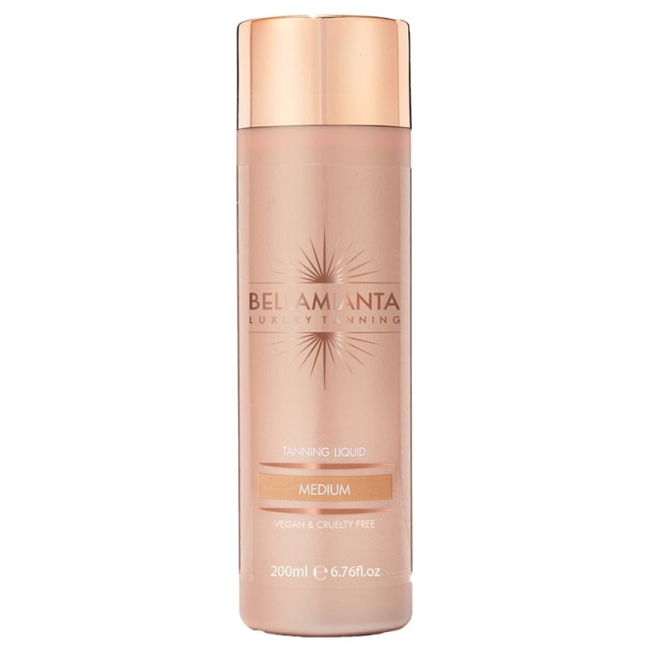 Bellamianta Tanning Liquid Medium 200 ml i gruppen SKÖNHET & HÄLSA / Hudvård / Solskydd & Tanning / Brun utan sol hos TP E-commerce Nordic AB (D17345)