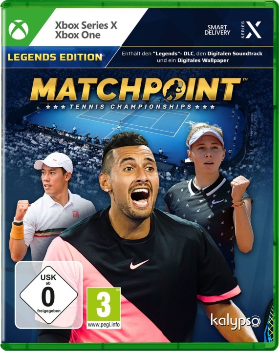 Matchpoint: Tennis Championships (Legends Edition) (IT/Multi in Game) (XseriesX) i gruppen HEMELEKTRONIK / Spelkonsoler & Tillbehör / Xbox Series X/S / Spel hos TP E-commerce Nordic AB (D17363)