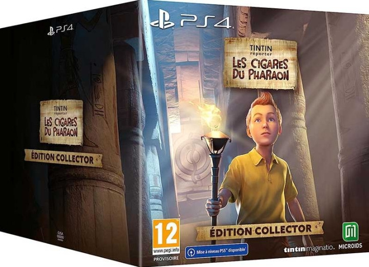 Tintin Reporter Cigars of the Pharaoh (Collector Edition) (PS4) i gruppen HEMELEKTRONIK / Spelkonsoler & Tillbehör / Sony PlayStation 4 / Spel hos TP E-commerce Nordic AB (D17371)