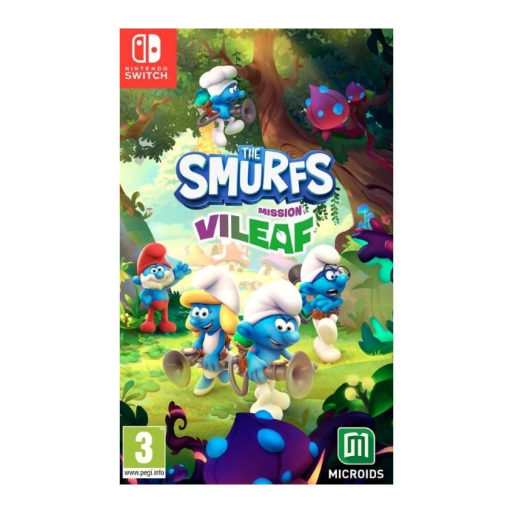 The Smurfs : Mission Vileaf (Switch) i gruppen HEMELEKTRONIK / Spelkonsoler & Tillbehör / Nintendo Switch / Spel hos TP E-commerce Nordic AB (D17379)