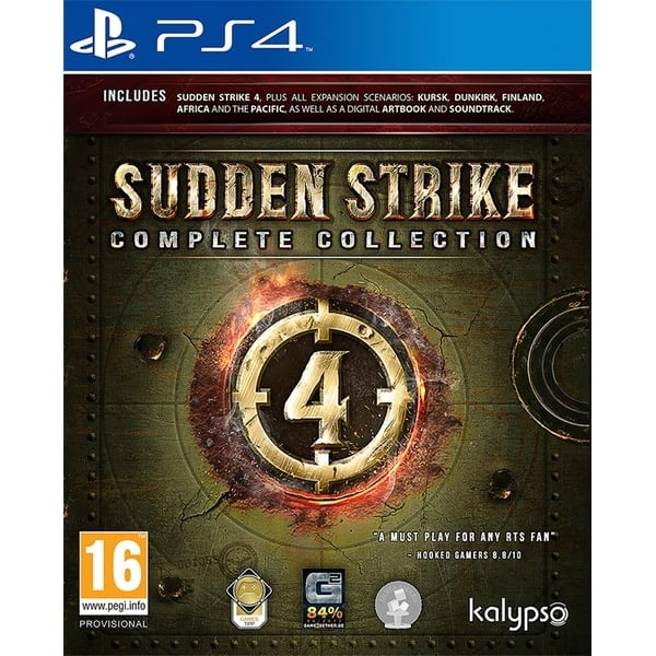 Sudden Strike 4: Complete Collection (PS4) i gruppen HEMELEKTRONIK / Spelkonsoler & Tillbehör / Sony PlayStation 4 / Spel hos TP E-commerce Nordic AB (D17394)