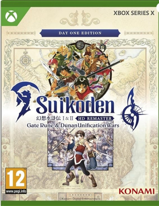 Suikoden I and II HD Remaster (Day 1 Edition) (XseriesX) i gruppen HEMELEKTRONIK / Spelkonsoler & Tillbehör / Xbox Series X/S / Spel hos TP E-commerce Nordic AB (D17410)