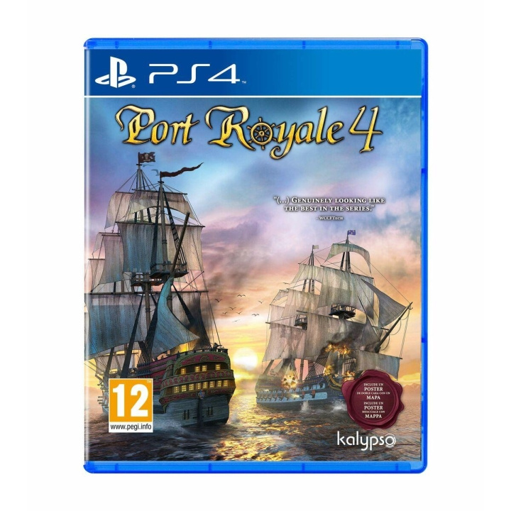 Port Royale 4 (ITA/Multi in Game) (PS4) i gruppen HEMELEKTRONIK / Spelkonsoler & Tillbehör / Sony PlayStation 4 / Spel hos TP E-commerce Nordic AB (D17411)