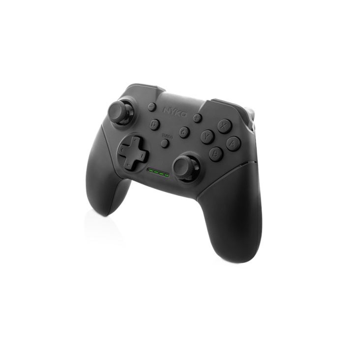 Nyko Trådlös Core-kontroller (svart) i gruppen HEMELEKTRONIK / Spelkonsoler & Tillbehör / Nintendo Switch / Tillbehör hos TP E-commerce Nordic AB (D17472)
