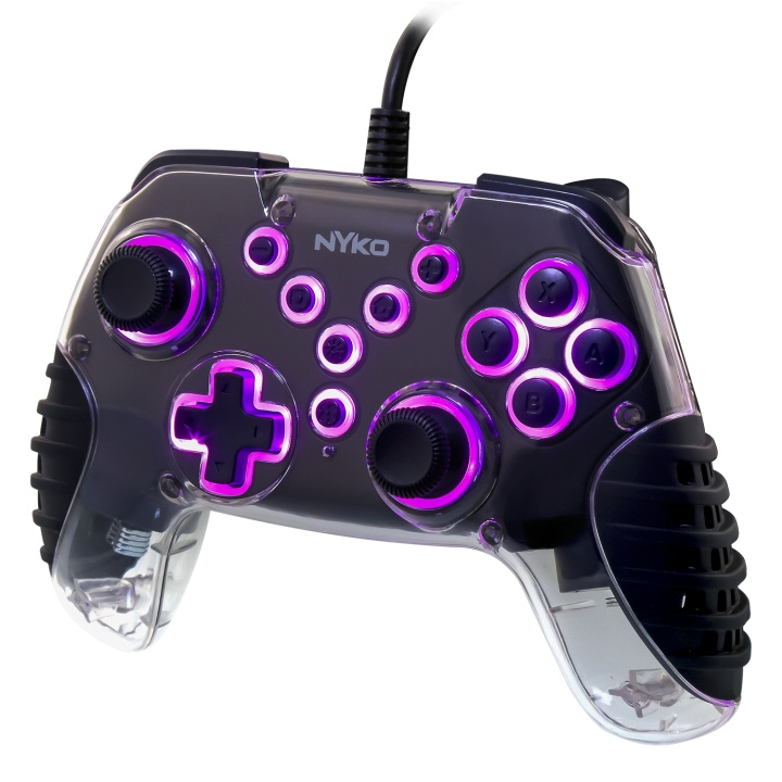 Nyko Air Glow trådbunden handkontroll för Switch i gruppen HEMELEKTRONIK / Spelkonsoler & Tillbehör / Nintendo Switch / Tillbehör hos TP E-commerce Nordic AB (D17475)
