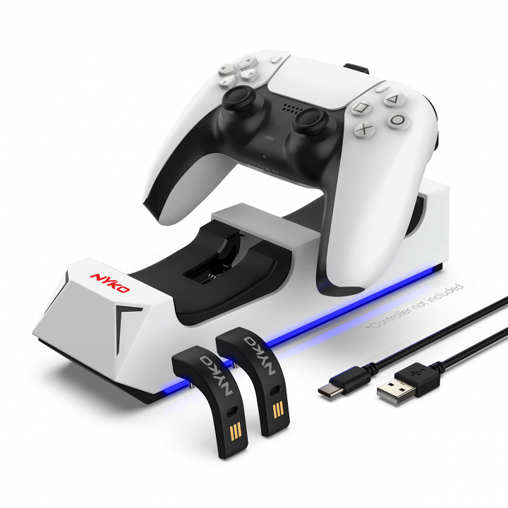Nyko Laddningsbas för Ps5 i gruppen HEMELEKTRONIK / Spelkonsoler & Tillbehör / Sony PlayStation 5 hos TP E-commerce Nordic AB (D17476)