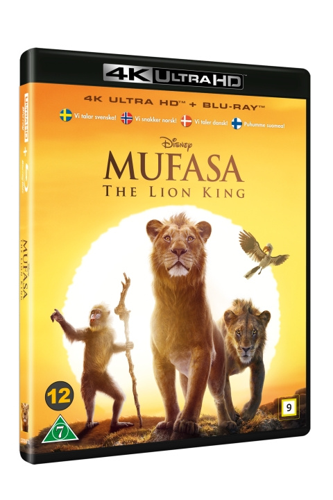 MUFASA: THE LION KING i gruppen HEMELEKTRONIK / Ljud & Bild / TV & Tillbehör / Filmer / Blu-ray hos TP E-commerce Nordic AB (D17484)
