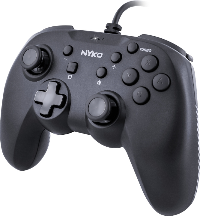 Nyko Prime trådbunden handkontroll - svart för Switch i gruppen HEMELEKTRONIK / Spelkonsoler & Tillbehör / Nintendo Switch / Tillbehör hos TP E-commerce Nordic AB (D17502)