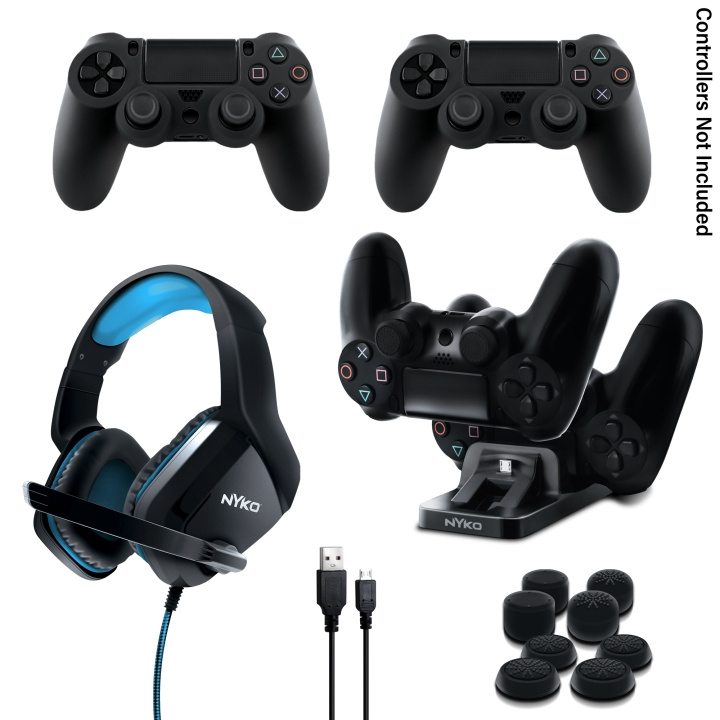 Nyko Master Pak för PS4 i gruppen HEMELEKTRONIK / Spelkonsoler & Tillbehör / Sony PlayStation 4 hos TP E-commerce Nordic AB (D17512)