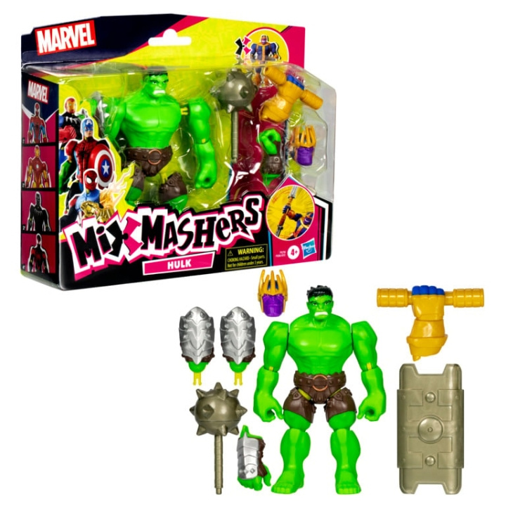 AVENGERS MixMashers Marvel Hulk Actionfigur (F9270) i gruppen LEKSAKER, BARN- & BABYPRODUKTER / Leksaker / Dockor & Tillbehör hos TP E-commerce Nordic AB (D17560)