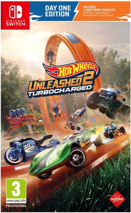 Hot Wheels Unleashed 2: Turbocharged (Day 1 Edition) (Switch) i gruppen HEMELEKTRONIK / Spelkonsoler & Tillbehör / Nintendo Switch / Spel hos TP E-commerce Nordic AB (D17576)