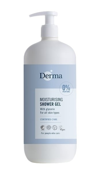 Derma Family Återfuktande Duschgel 1000 ml i gruppen SKÖNHET & HÄLSA / Hudvård / Kroppsvård / Bad & Duschcreme hos TP E-commerce Nordic AB (D17611)