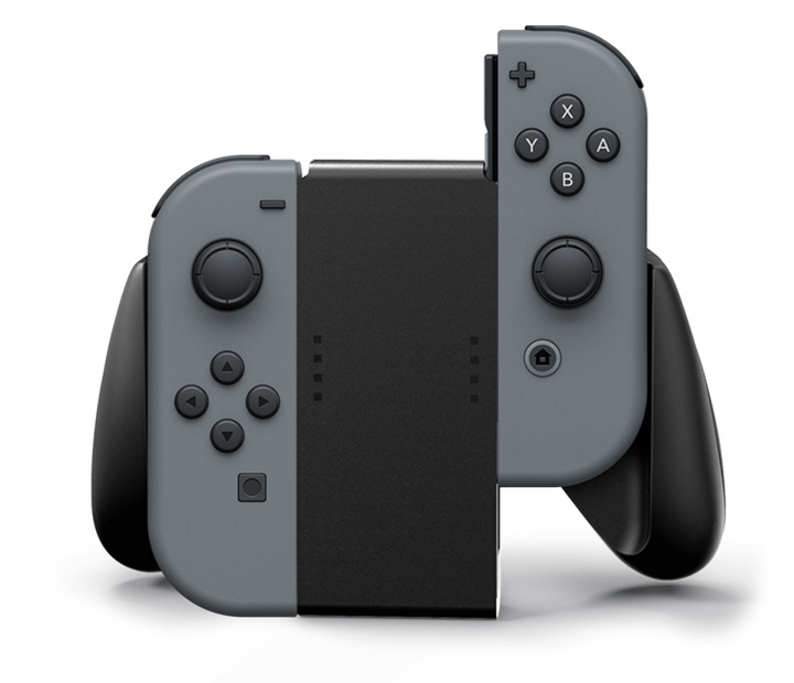 PowerA Nintendo Switch Joy-Con Comfort Grip (svart) /Nintendo Switch i gruppen HEMELEKTRONIK / Spelkonsoler & Tillbehör / Nintendo Switch / Tillbehör hos TP E-commerce Nordic AB (D17662)