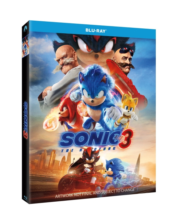 SONIC THE HEDGEHOG 3 i gruppen HEMELEKTRONIK / Ljud & Bild / TV & Tillbehör / Filmer / Blu-ray hos TP E-commerce Nordic AB (D17787)