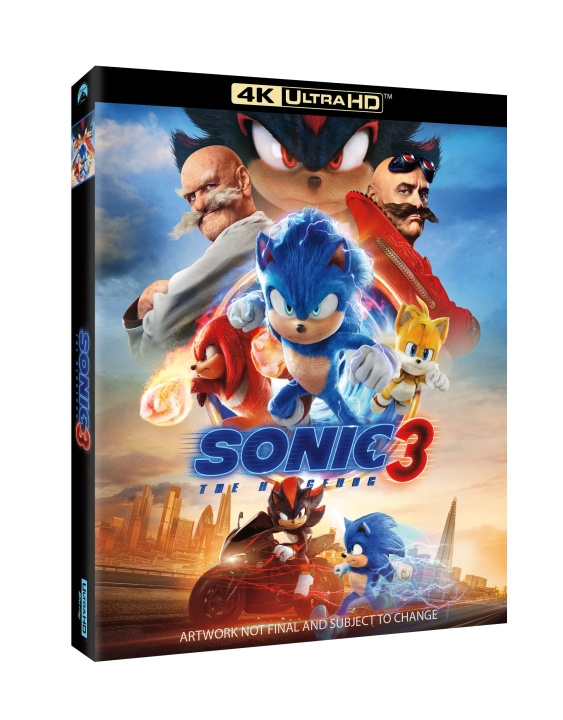 SONIC THE HEDGEHOG 3 i gruppen HEMELEKTRONIK / Ljud & Bild / TV & Tillbehör / Filmer / Blu-ray hos TP E-commerce Nordic AB (D17788)