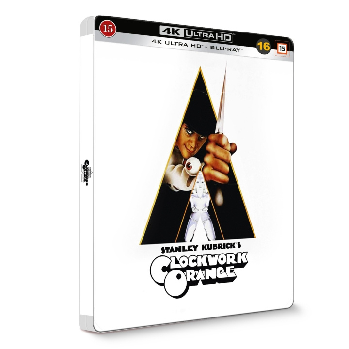 CLOCKWORK ORANGE STEELBOOK - Limited edition i gruppen HEMELEKTRONIK / Ljud & Bild / TV & Tillbehör / Filmer / Blu-ray hos TP E-commerce Nordic AB (D17794)