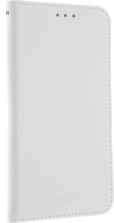 Insmat Exclusive Flip Case Plånboksfodral, iPhone 11, vit i gruppen SMARTPHONE & SURFPLATTOR / Mobilskydd / Apple / iPhone 11 hos TP E-commerce Nordic AB (D17860)