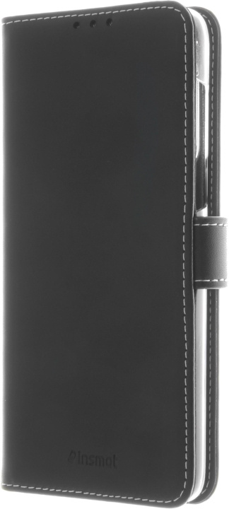 Insmat Exklusivt Flip Case Plånboksfodral Motorola Moto G8 Power, svart i gruppen SMARTPHONE & SURFPLATTOR / Mobilskydd / Motorola hos TP E-commerce Nordic AB (D17871)