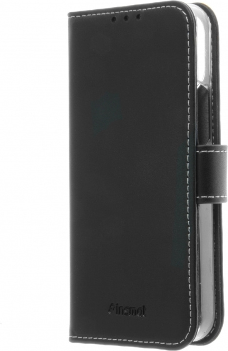 Insmat Exclusive Flip Case Plånboksfodral, iPhone 12 mini, svart i gruppen SMARTPHONE & SURFPLATTOR / Mobilskydd / Apple / iPhone 12 Mini hos TP E-commerce Nordic AB (D17881)
