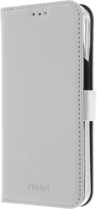 Insmat Exclusive Flip Case Plånboksfodral, iPhone 13, vit i gruppen SMARTPHONE & SURFPLATTOR / Mobilskydd / Apple / iPhone 13 hos TP E-commerce Nordic AB (D17910)