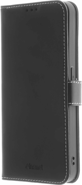 Insmat Exclusive Flip Case plånboksfodral, svart i gruppen SMARTPHONE & SURFPLATTOR / Mobilskydd / Övriga modeller hos TP E-commerce Nordic AB (D17948)