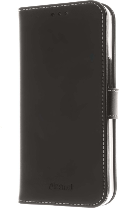 Insmat Exclusive Flip Case plånboksfodral, iPhone 14, svart i gruppen SMARTPHONE & SURFPLATTOR / Mobilskydd / Apple / iPhone 14 hos TP E-commerce Nordic AB (D17956)