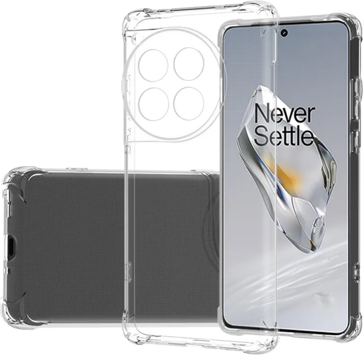 Insmat Impact-fodral, OnePlus 12, transparent i gruppen SMARTPHONE & SURFPLATTOR / Mobilskydd / OnePlus hos TP E-commerce Nordic AB (D18037)