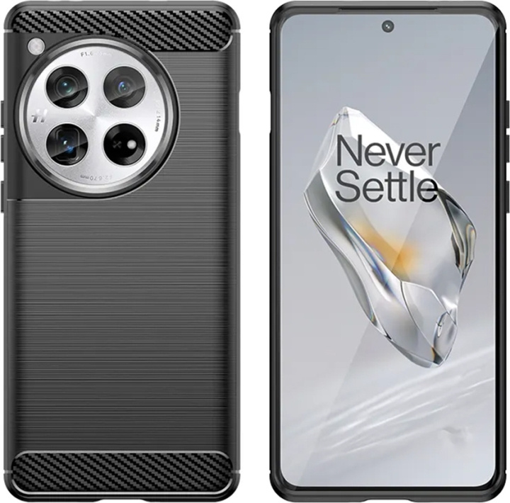Insmat C&S Style bakstycke, OnePlus 12, svart i gruppen SMARTPHONE & SURFPLATTOR / Mobilskydd / OnePlus hos TP E-commerce Nordic AB (D18038)