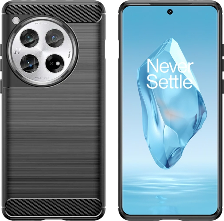 Insmat C&S Style bakstycke, OnePlus 12R, svart i gruppen SMARTPHONE & SURFPLATTOR / Mobilskydd / OnePlus hos TP E-commerce Nordic AB (D18042)