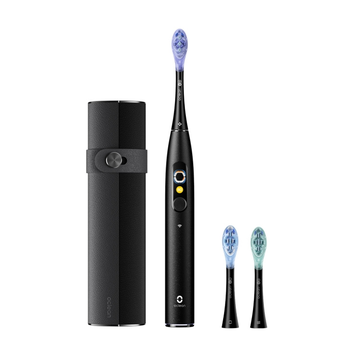 Oclean Elektrisk Tandborste X Ultra 20 Set Svart i gruppen SKÖNHET & HÄLSA / Munvård / Eltandborstar hos TP E-commerce Nordic AB (D18133)