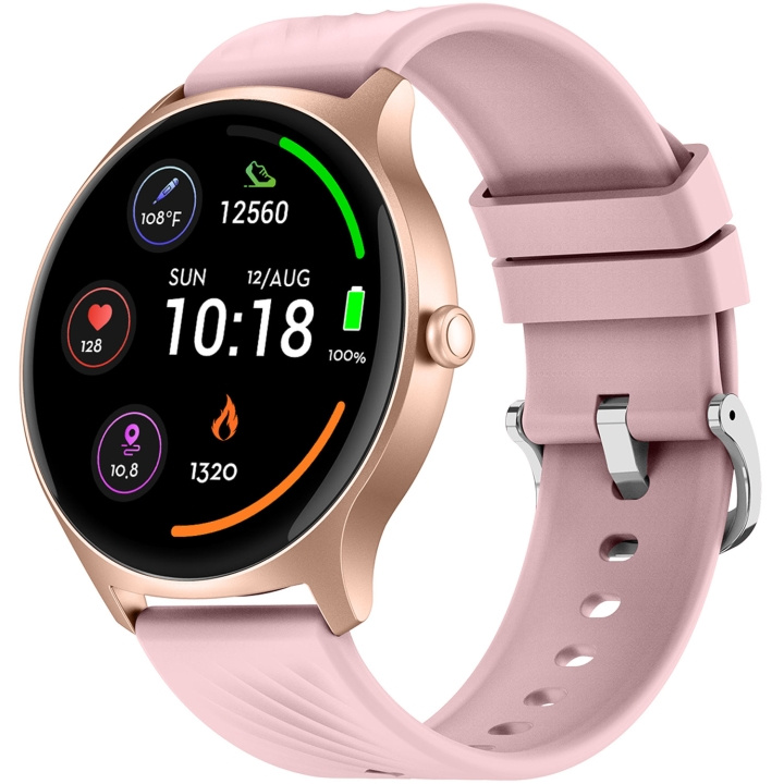 Denver SmartWatch SWC-387P Rosa i gruppen SPORT, FRITID & HOBBY / Smartwatch & Aktivitetsarmband / Smartwatches hos TP E-commerce Nordic AB (D18166)