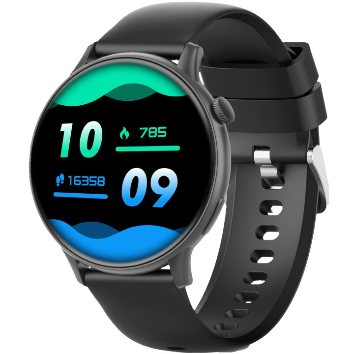 KSIX Smartklocka Core 2 AMOLED - Svart i gruppen SPORT, FRITID & HOBBY / Smartwatch & Aktivitetsarmband / Smartwatches hos TP E-commerce Nordic AB (D18174)