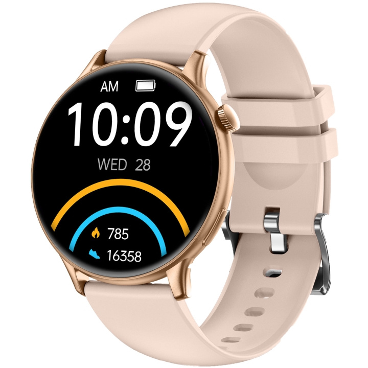 KSIX Smartklocka Core 2 AMOLED - Rosa i gruppen SPORT, FRITID & HOBBY / Smartwatch & Aktivitetsarmband / Smartwatches hos TP E-commerce Nordic AB (D18175)