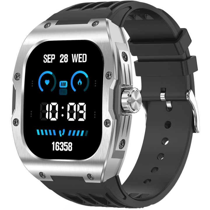 KSIX Smartklocka Hero AMOLED - Svart i gruppen SPORT, FRITID & HOBBY / Smartwatch & Aktivitetsarmband / Smartwatches hos TP E-commerce Nordic AB (D18176)