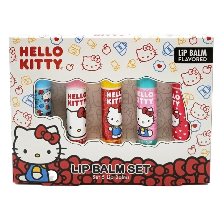 Disney Hello Kitty Lip Balm Set i gruppen SKÖNHET & HÄLSA / Makeup / Läppar / Läppbalsam hos TP E-commerce Nordic AB (D18211)