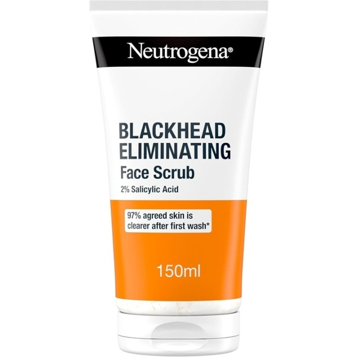 Neutrogena Blackhead Eliminating Face Scrub 150ml i gruppen SKÖNHET & HÄLSA / Hudvård / Ansiktsvård / Skrubb / Peeling hos TP E-commerce Nordic AB (D18217)