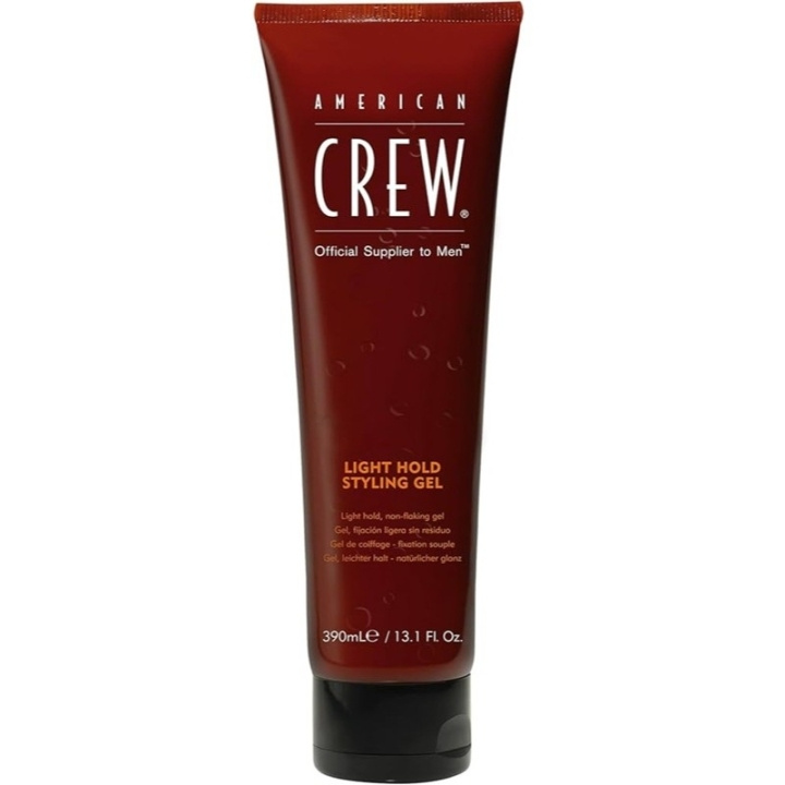 American Crew Light Hold Styling Gel 390ml i gruppen SKÖNHET & HÄLSA / Hår & Styling / Hårstylingprodukter / Stylingcreme hos TP E-commerce Nordic AB (D18224)