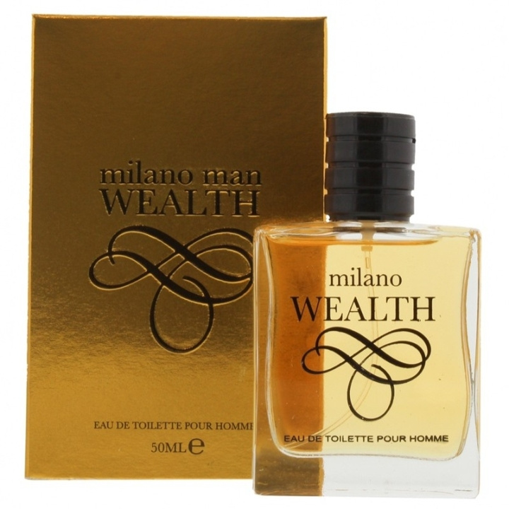 Milano Man Wealth Edt 50ml i gruppen SKÖNHET & HÄLSA / Doft & Parfym / Parfym / Parfym för honom hos TP E-commerce Nordic AB (D18244)