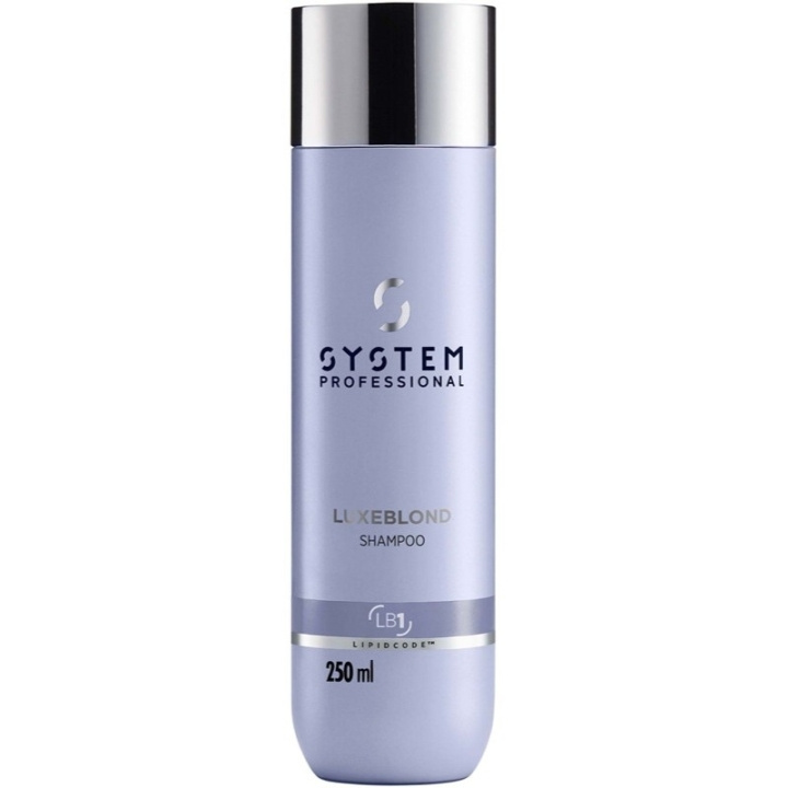 System Professional LuxeBlond Shampoo 250ml i gruppen SKÖNHET & HÄLSA / Hår & Styling / Hårvårdsprodukter / Schampo hos TP E-commerce Nordic AB (D18282)