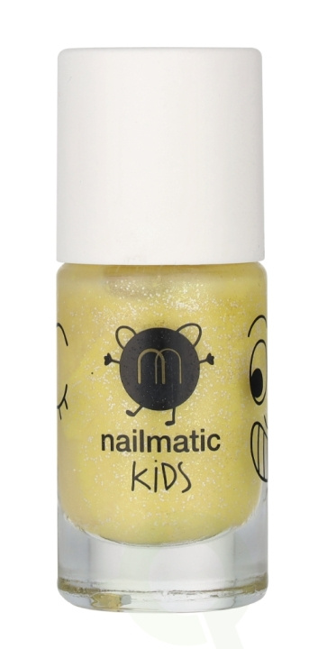 Nailmatic Kids Nail Polish 8 ml Pearly Yellow Lulu i gruppen SKÖNHET & HÄLSA / Manikyr/Pedikyr / Nagellack hos TP E-commerce Nordic AB (D18304)